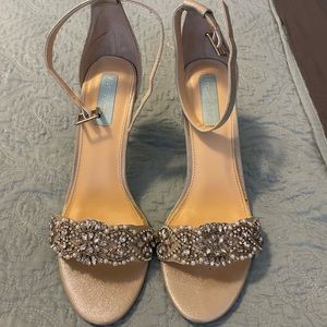 Silver heels